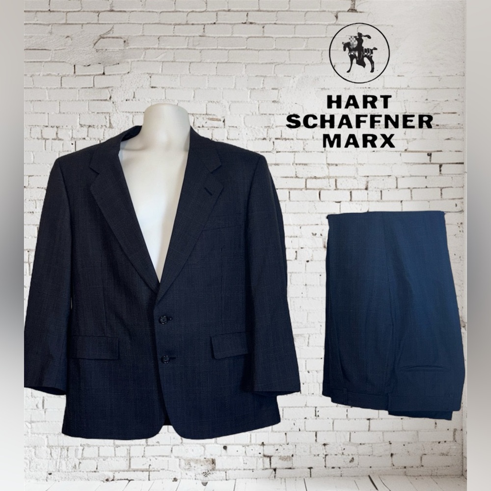 Hart Schaffner Marx Men's Navy Blazer